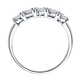 Кольцо SOKOLOV - Серебро 925, Фианит (арт. 94013545)