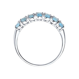 Кольцо SOKOLOV - Серебро 925, Топаз (арт. 92010892)