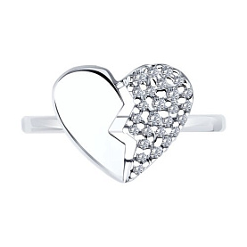 Кольцо SOKOLOV - Серебро 925, Фианит (арт. 94014046)