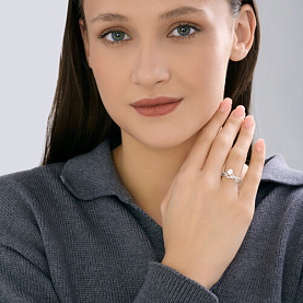 Кольцо Diamant - Серебро 925, Фианит (арт. 94-110-00043-1)