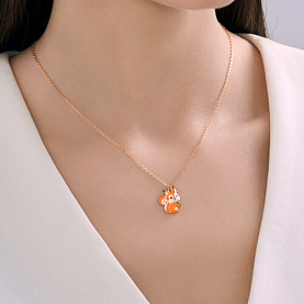 Колье SOKOLOV - Серебро 925, Эмаль (арт. 93070138)