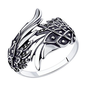 Кольцо SOKOLOV - Серебро 925, Фианит (арт. 95010096)