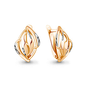 Серьги Аквамарин - Золото 375 (арт. 31238.8)