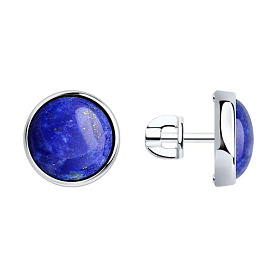 Серьги SOKOLOV - Серебро 925, Ляпис (арт. 83020179)