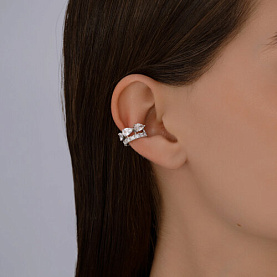 Серьга SOKOLOV - Серебро 925, Фианит (арт. 94170372)
