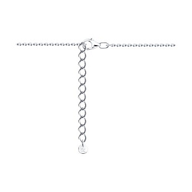 Колье SOKOLOV - Серебро 925, Жемчуг имитация, Фианит (арт. 94071227)