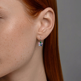 Серьги Diamant - Серебро 925, Фианит (арт. 94-120-02162-1)