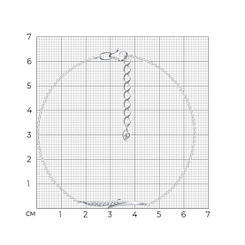 Браслет Diamant - Серебро 925, Фианит (арт. 94-150-00521-1)