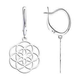 Серьги Diamant - Серебро 925 (арт. 94-121-01467-1)