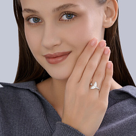 Кольцо Diamant - Серебро 925, Фианит (арт. 94-110-00011-1)