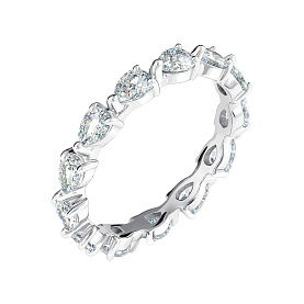 Кольцо Talant - Серебро 925, Фианит (арт. 20-72-0001-15831)