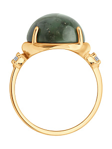 Кольцо SOKOLOV - Серебро 925, Жадеит (арт. 83010278)