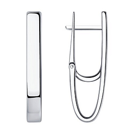 Серьги Diamant - Серебро 925 (арт. 94-120-00645-1)