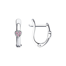 Серьги Diamant - Серебро 925, Фианит (арт. 94-120-01131-1)