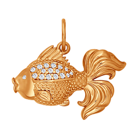 Подвеска SOKOLOV - Серебро 925, Фианит (арт. 93030121)