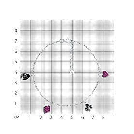 Браслет SOKOLOV - Серебро 925, Фианит (арт. 94051188)