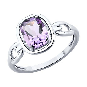 Кольцо SOKOLOV - Серебро 925, Аметист (арт. 92014894)