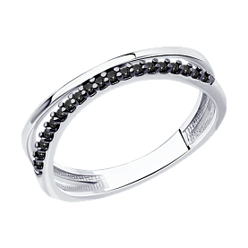 Кольцо Diamant - Серебро 925, Фианит (арт. 94-110-01513-1)