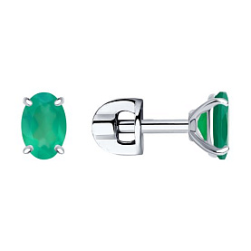 Серьги SOKOLOV - Серебро 925, Агат (арт. 92022499)