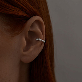 Серьга SOKOLOV - Серебро 925, Фианит (арт. 94170268)