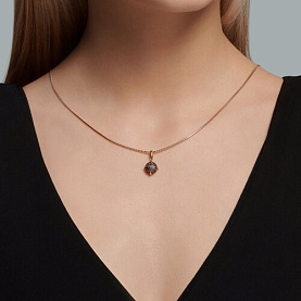 Подвеска Diamant - Серебро 925, Фианит (арт. 93-130-01987-2)