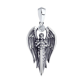 Подвеска SOKOLOV - Серебро 925, Фианит (арт. 95030280)