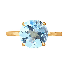 Кольцо SOKOLOV - Золото 585, Топаз (арт. 716712)