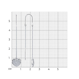 Серьги Diamant - Серебро 925, Фианит (арт. 94-120-01017-2)