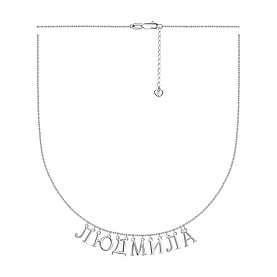 Колье Talant - Серебро 925 (арт. 33-72-0000-16079)