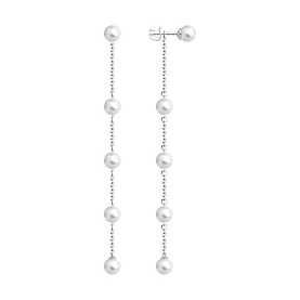 Серьги SOKOLOV - Серебро 925, Жемчуг синтетический (арт. 94025985)