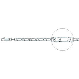 Цепочка Красцветмет - Серебро 925 (арт. НЦ22-012-3#0.80)