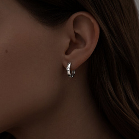 Серьги SOKOLOV - Серебро 925, Фианит (арт. 94025269)