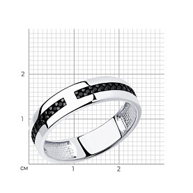 Кольцо Diamant - Серебро 925, Фианит (арт. 94-110-01277-1)