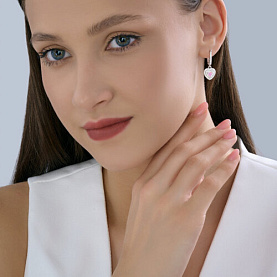 Серьги SOKOLOV - Серебро 925, Фианит (арт. 94027176-91)