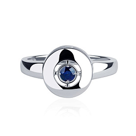 Кольцо Platinum Lab. - Платина 950 (арт. ПК-033С-01)