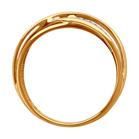Кольцо Diamant - Золото 585, Фианит (арт. 51-110-02597-1)