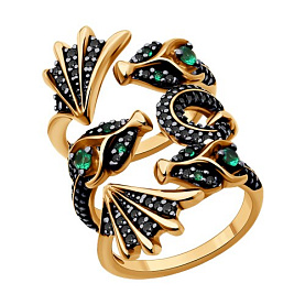 Кольцо SOKOLOV - Серебро 925, Фианит (арт. 93011116)