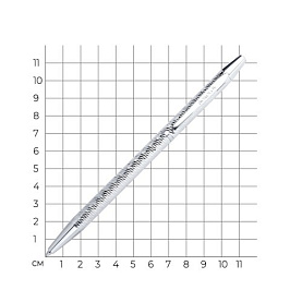 Ручка SOKOLOV - Серебро 925, Фианит (арт. 94250010)