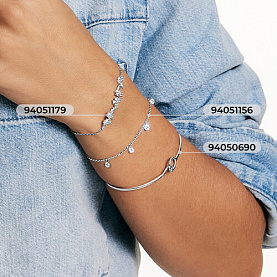 Браслет SOKOLOV - Серебро 925, Фианит (арт. 94051156)