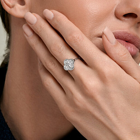 Кольцо SOKOLOV - Серебро 925, Фианит (арт. 94014982)