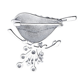 Брошь SOKOLOV - Серебро 925, Фианит, Эмаль (арт. 94040278)