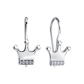 Серьги SOKOLOV - Серебро 925, Фианит (арт. 94023501)