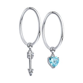 Серьги SOKOLOV - Серебро 925, Фианит (арт. 94025659)