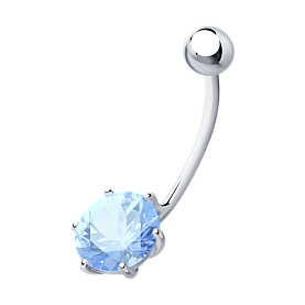 Пирсинг SOKOLOV - Серебро 925, Фианит (арт. 94060040)
