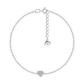 Браслет SOKOLOV - Серебро 925, Фианит (арт. 94050454)