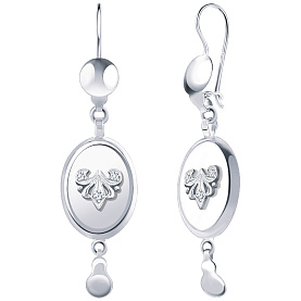 Серьги Атолл - Серебро 925 (арт. 2702-925)