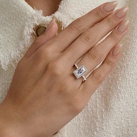 Кольцо Diamant - Серебро 925, Фианит (арт. 94-110-00202-3)