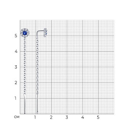 Серьги Diamant - Серебро 925, Фианит (арт. 94-120-01037-1)