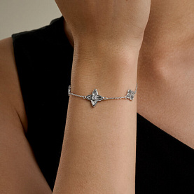 Браслет SOKOLOV - Серебро 925, Фианит (арт. 94051599)