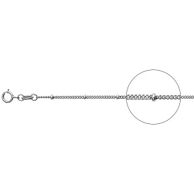 Цепочка Красцветмет - Серебро 925 (арт. НЦ22-084-3#0.40)